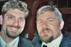 Andrew and Michael - a blurry self-portrait (153kb)